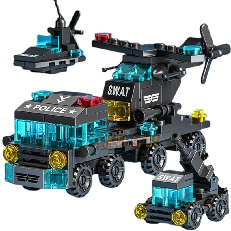 Lego Set Creator - 6 в 1 НОВЫЙ Специальный полицейский