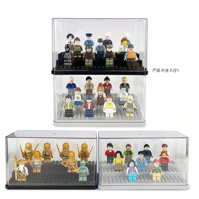Building Block Mini - Витрина для акриловых минифигурок, штабелируемый и