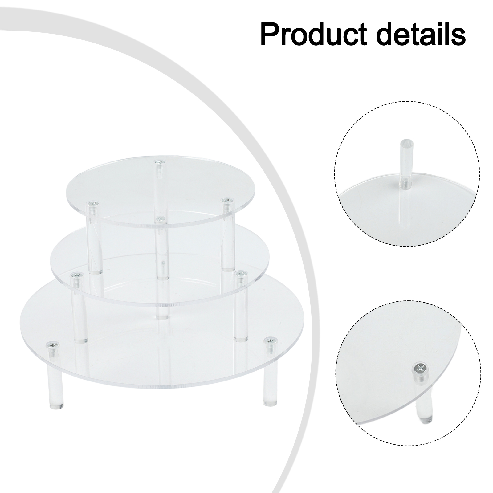 Прозрачные подставки для акрил – обзор и цена Display Risers Set